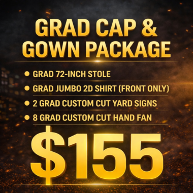 GRAD CAP & GOWN PACKAGE