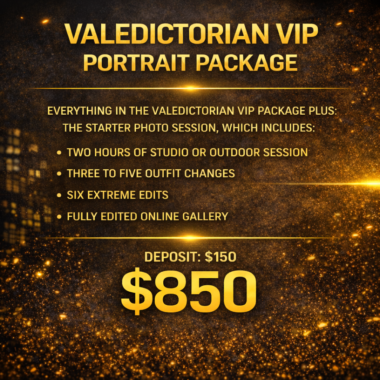 Valedictorian VIP Portrait Package
