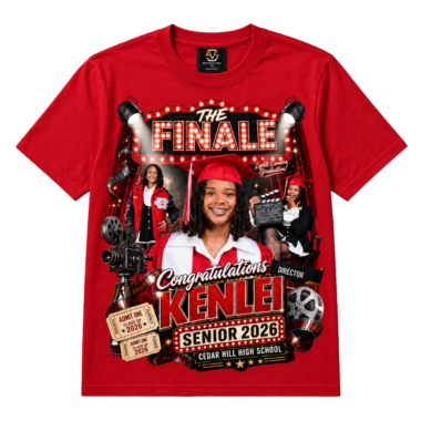 2D Custom Grad Shirt