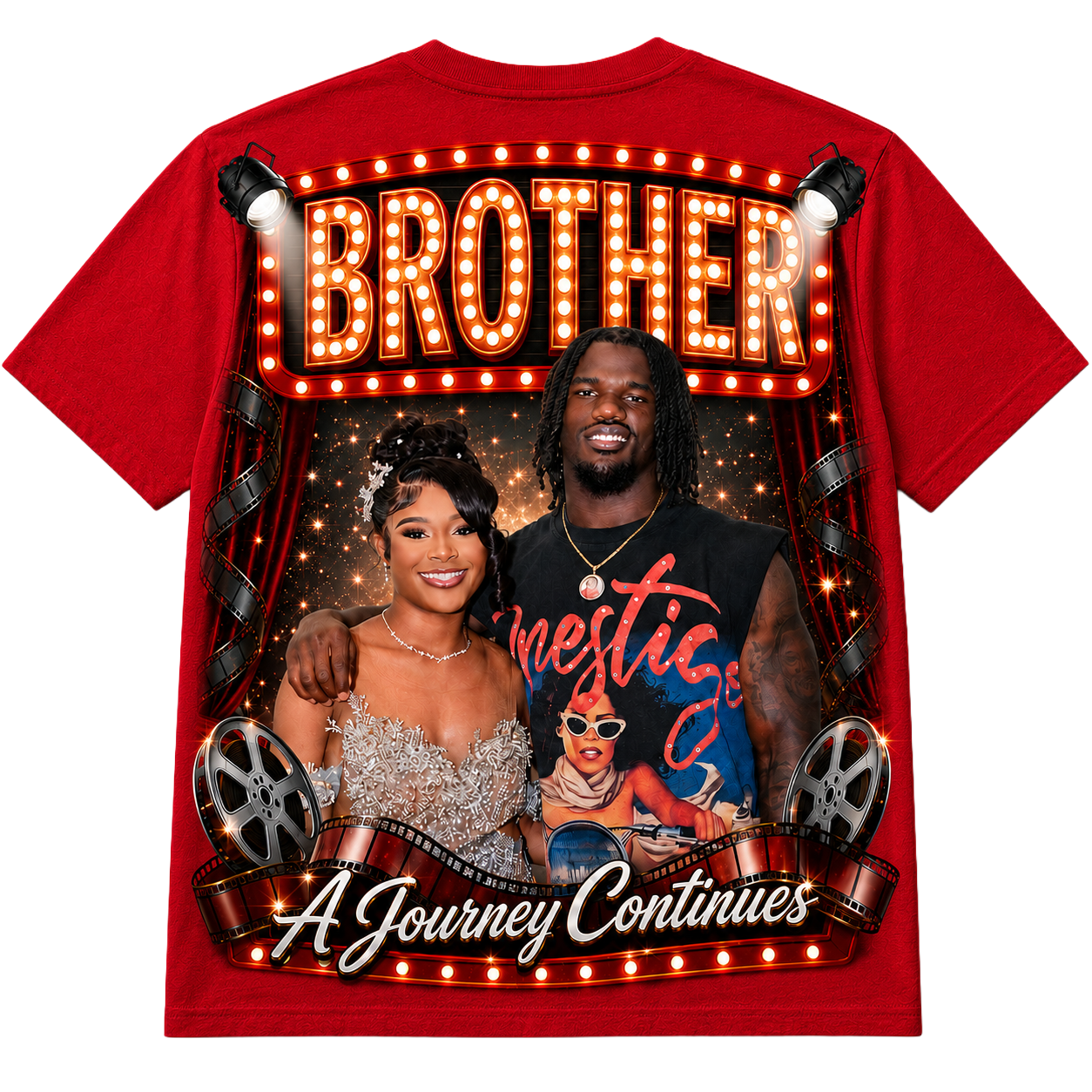 2D Custom Grad Shirt - Image 2