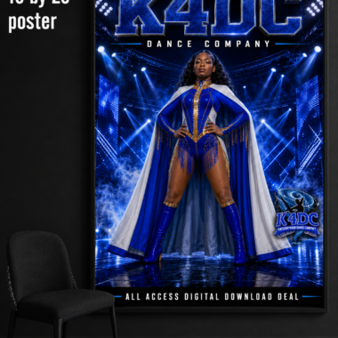 Custom 18x28 Athlete Poster K4DC