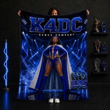 Extra Large Blanket - 70x80 Inches K4DC
