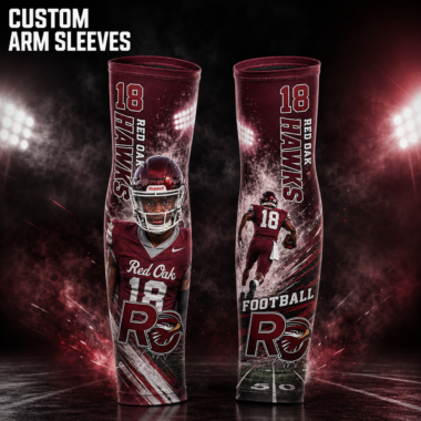 Custom Arm Sleeves Red Oak