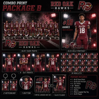 Print Package B Red Oak