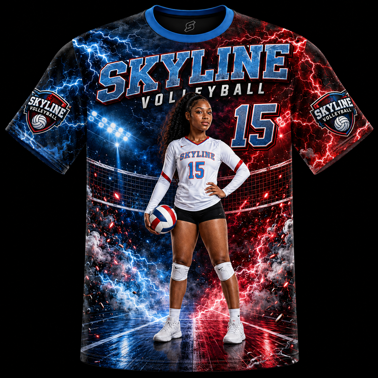 3D Custom Athletic Shirts
